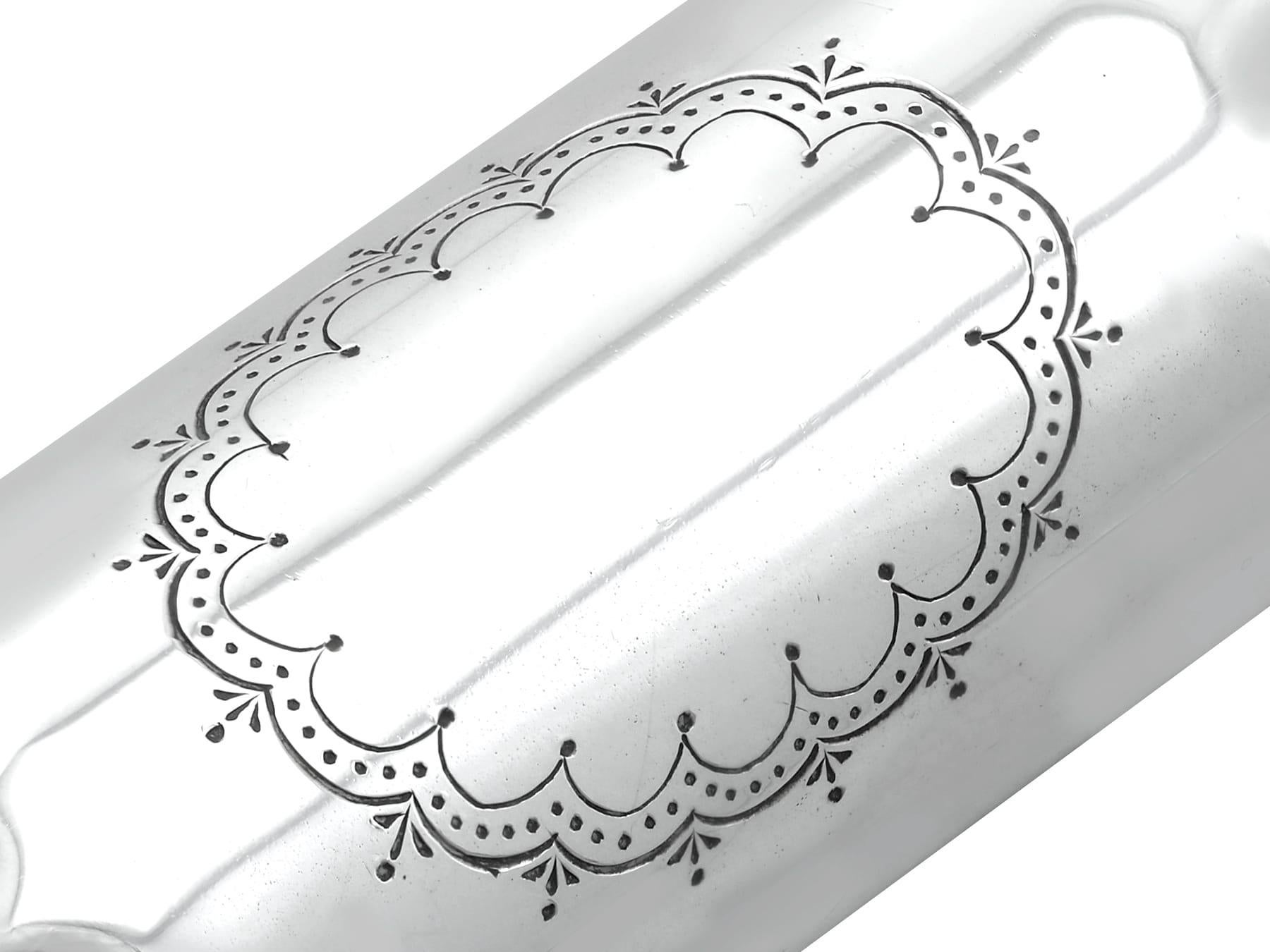 Antiker George V. „Kracker“-Fädenhalter aus Sterlingsilber im Angebot 5