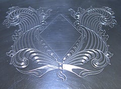 Antique George v Sterling Silver Dressing Table, Jewellery Box Made 1917