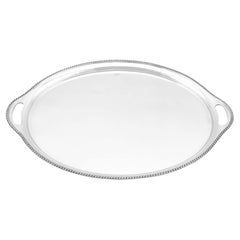 Antique George V Sterling Silver Drinks Tray (1931)