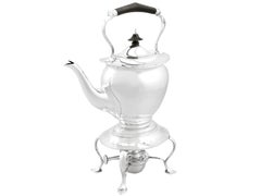 Antique Sterling Silver Four Piece Tea Service