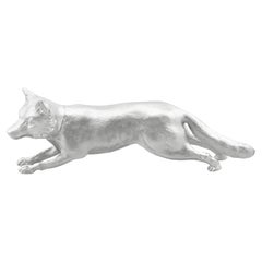 Antique George V Sterling Silver Fox Pepperette (1910)