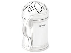 Antique Sterling Silver Kitchen Pepper