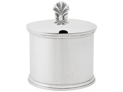 Antique pot à moutarde en argent sterling George V