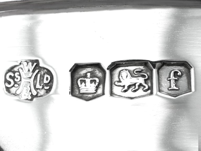 Antique Sterling Silver Napkin Ring For Sale at 1stDibs