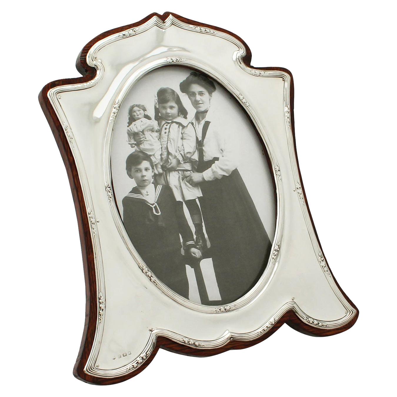 Antique Sterling Silver Photograph Frame