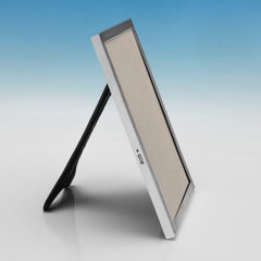 Antique George V Sterling Silver Photograph Frame, London 1916