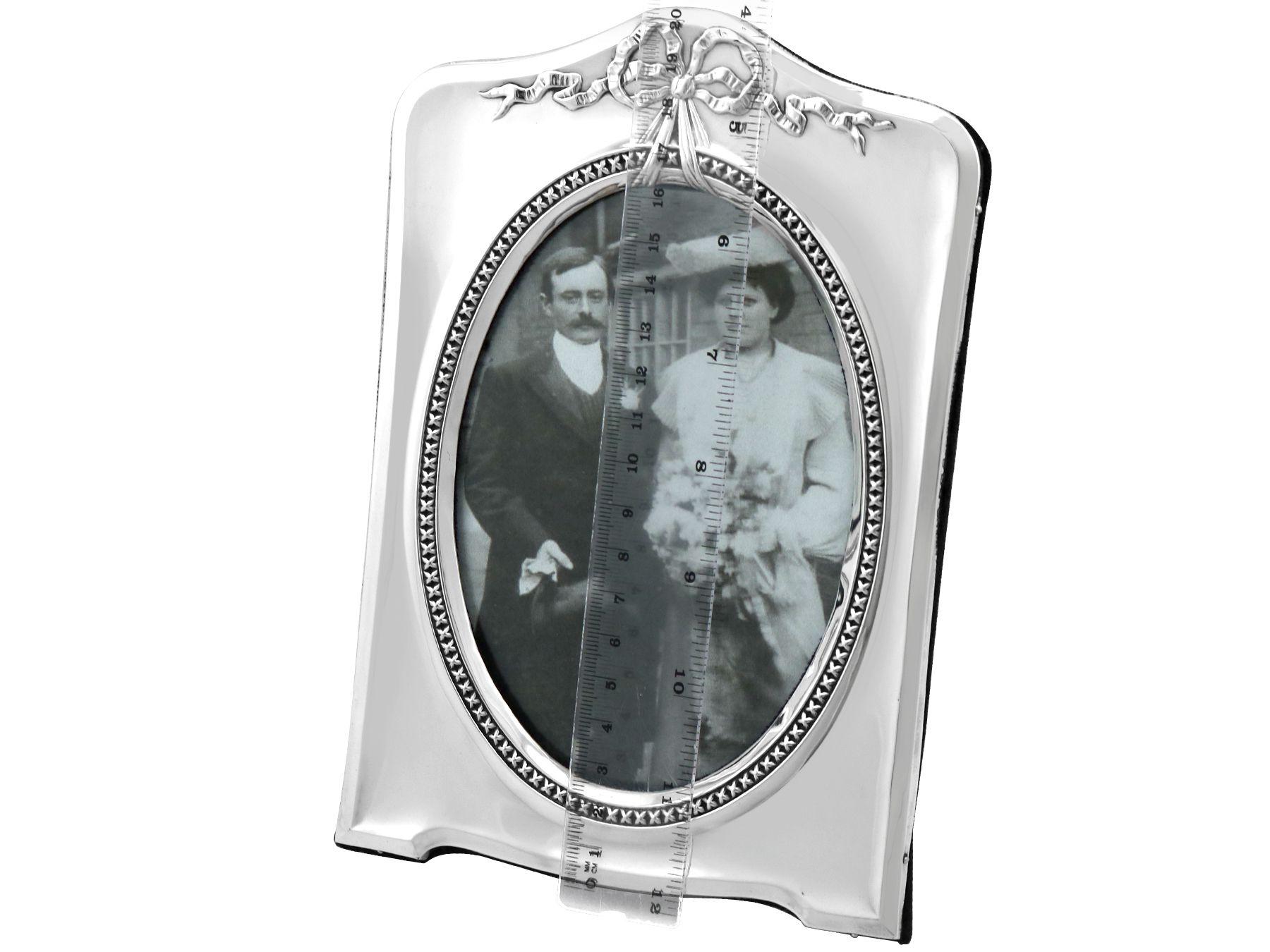 Antique George V Sterling Silver Photograph Frames 4
