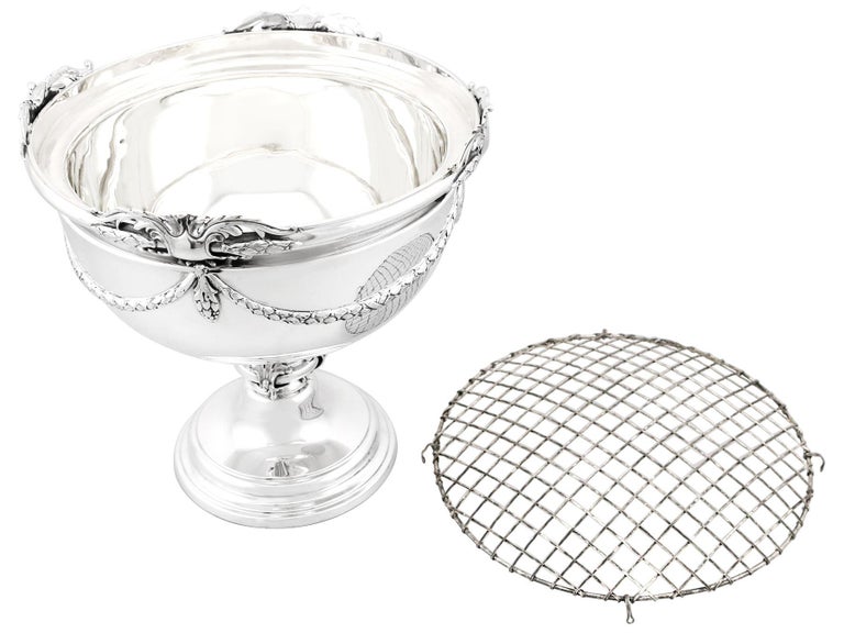 Early 20th Century Antique Sterling Silver Presentation Bowl For Sale