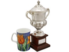 Antique George V Sterling Silver Presentation Cup and Cover (1932)