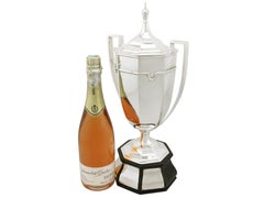 Antique George V Sterling Silver Presentation Cup and Cover by Mappin & Webb Ltd