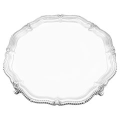 Antique George V Sterling Silver Salver