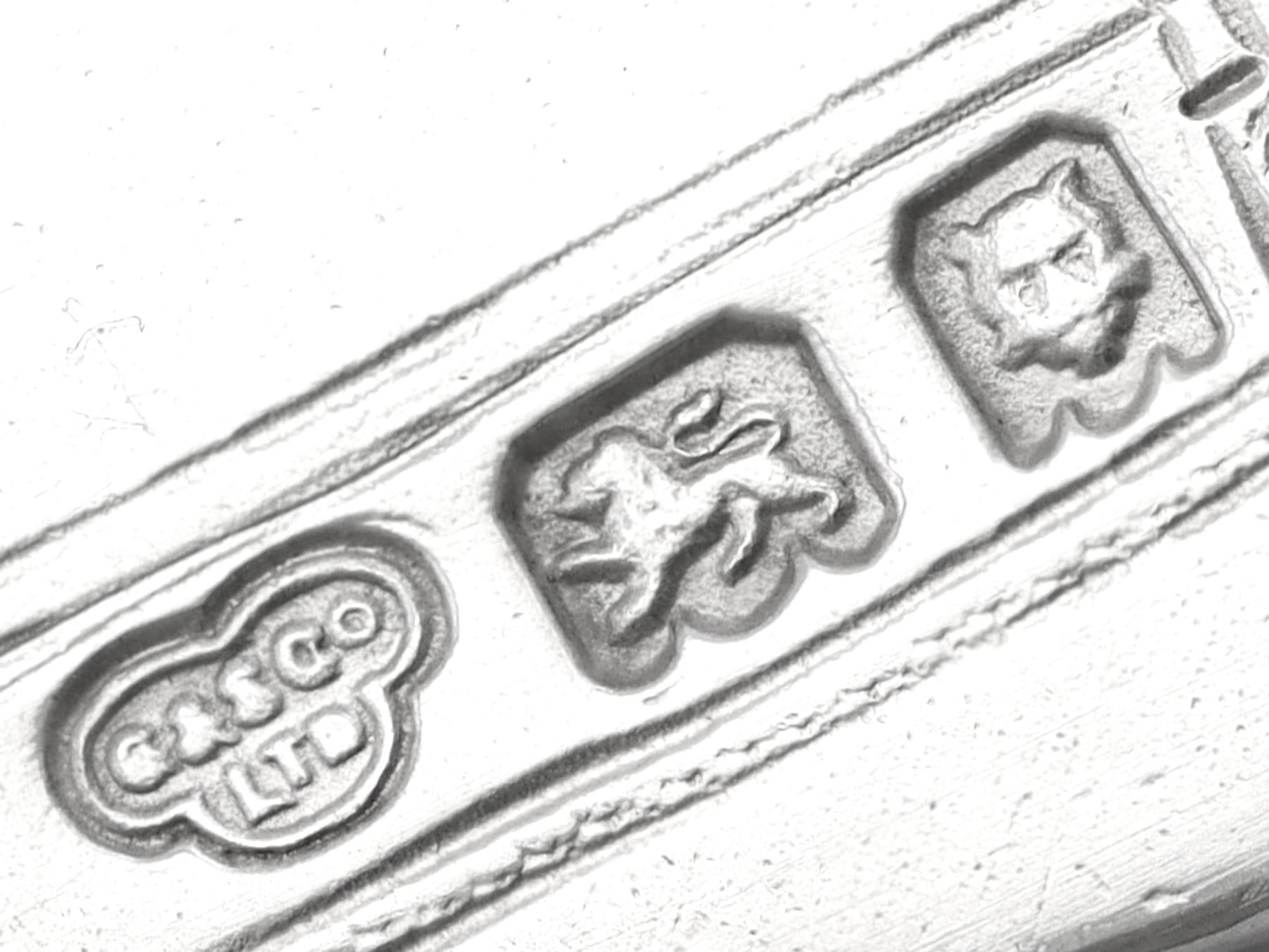 Antico soprammobile Sopwith Biplano in argento di Giorgio V (1919) in vendita 8