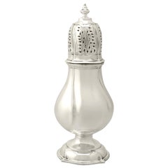 Antique George V Sterling Silver Sugar Caster