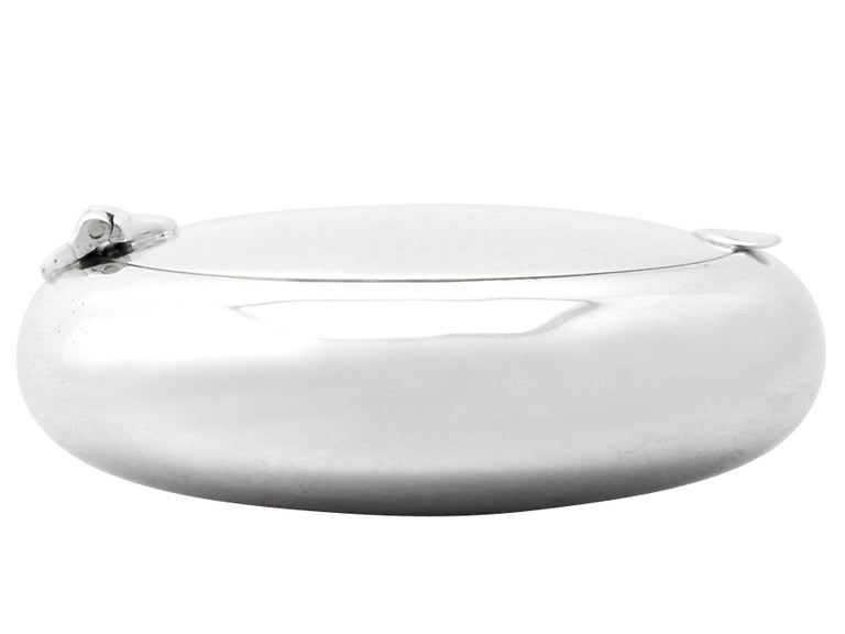A& J Zimmerman Ltd Antique Sterling Silver Tobacco Box For Sale at 1stDibs 