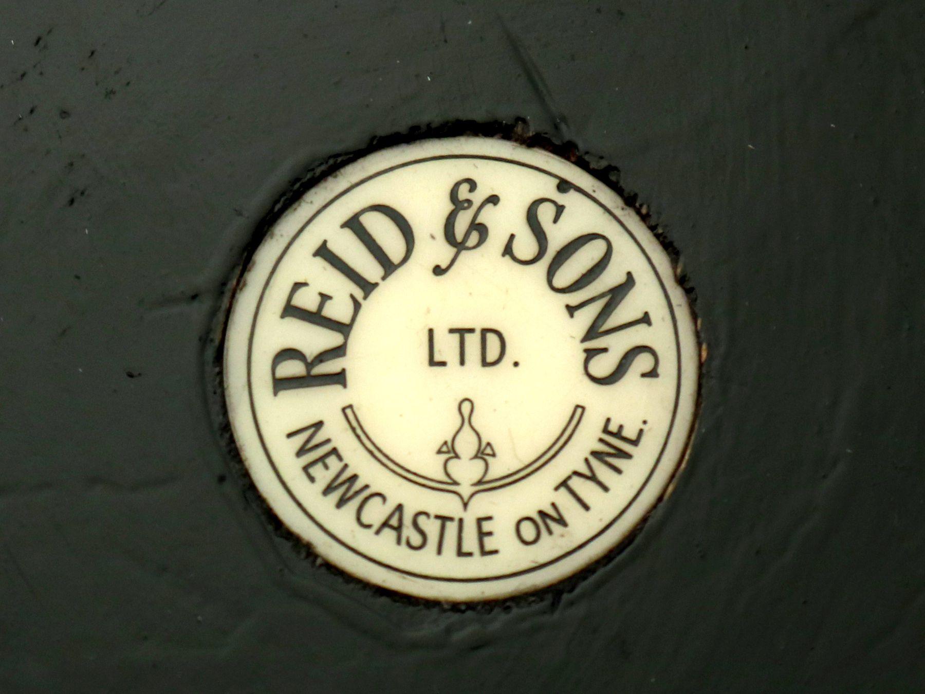 Antique George VI Sterling Silver Presentation Bowl by Reid & Sons Ltd For Sale 4