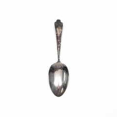 Antique George W Shiebler Sterling Silver Flora #1 Primrose Teaspoon #6935
