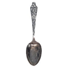 Antique George Shiebler Sterling Silver Flora #1 Primrose Teaspoon #6935