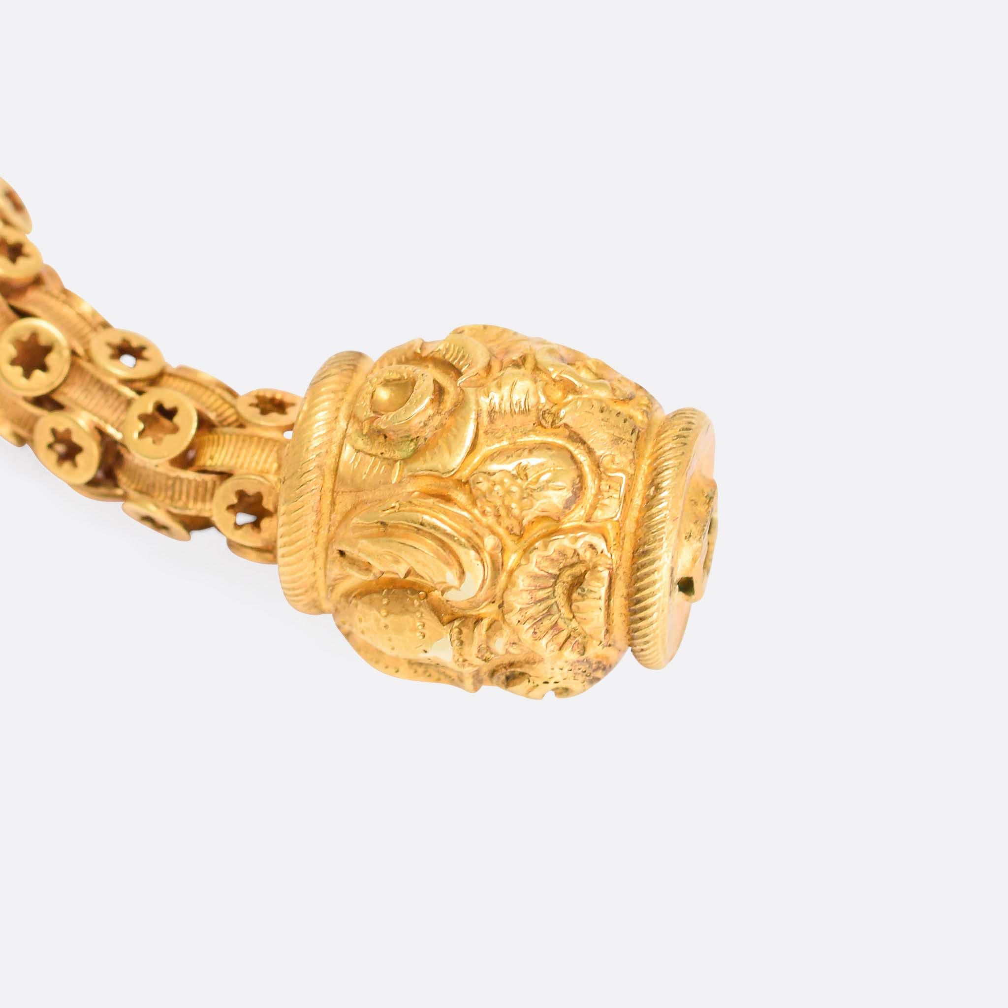 georgian gold chain