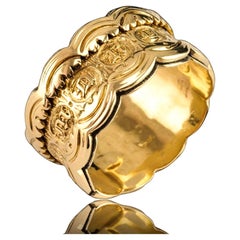 Bague de mémoire ancienne en or 18 carats de l'époque géorgienne - Anglais, Londres 1831