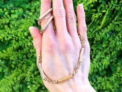 Antique Georgian 18k Yellow Gold Muff Chain Circa 1820