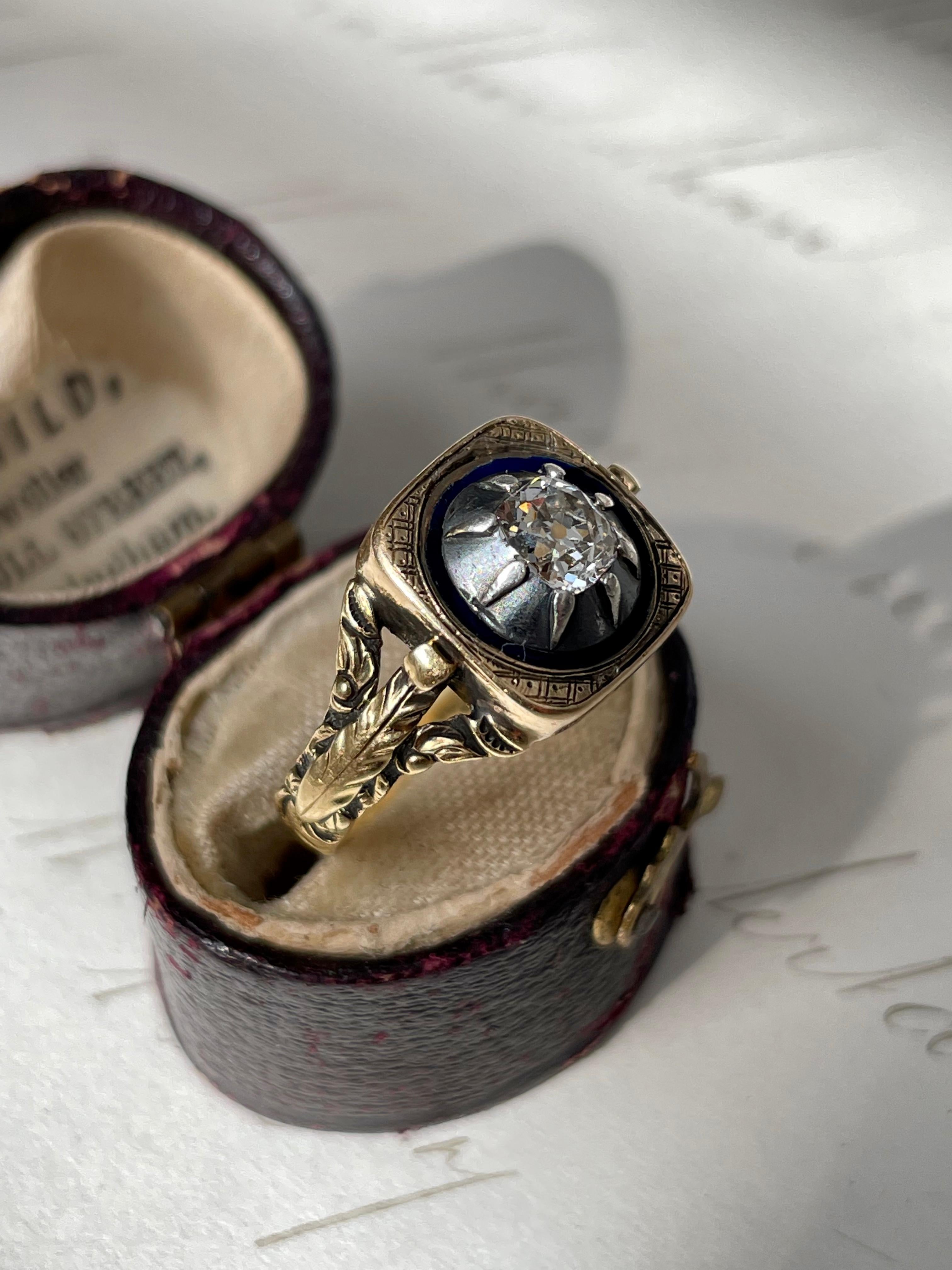 antique rings from 1800s
