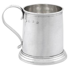 Antique Georgian Britannia Standard Silver Lady's Mug (1723)