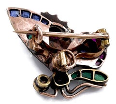 Antique Georgian Butterfly in Flight Brooch