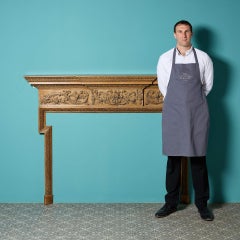 Antique Georgian Carved Fireplace