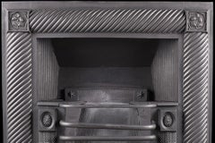 Antique Georgian Cast Iron Insert by Carron of Falkirk, Scotland, 19th Century