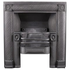 Antique Georgian Cast Iron Insert by Carron of Falkirk, Scotland, 19th Century