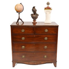 Antique Georgian Chest of Drawers Mahogany Hepplewhite