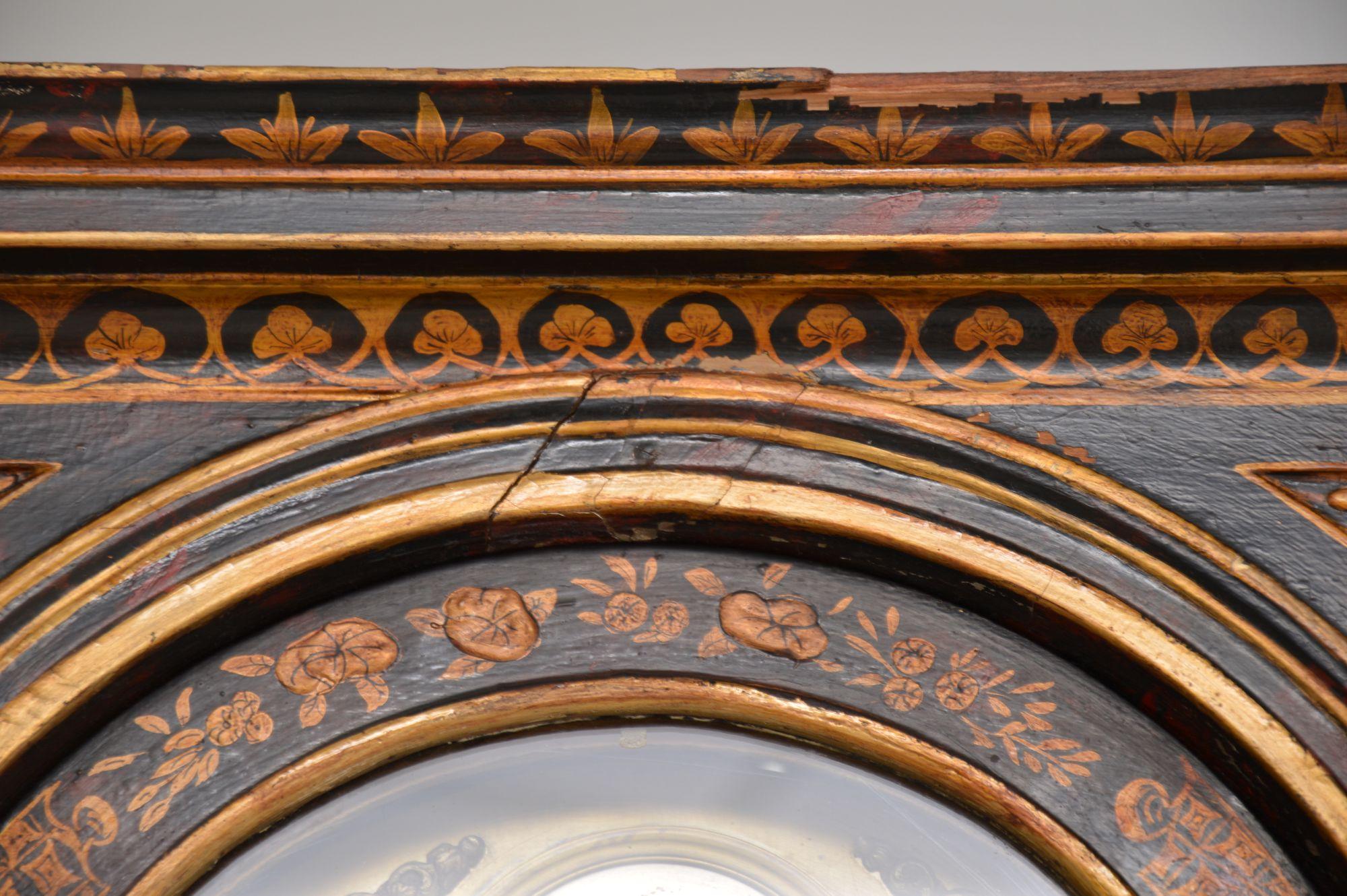 Antique Georgian Chinoiserie Grandfather Clock 2