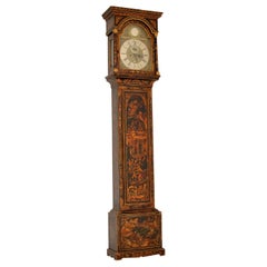 Antique Georgian Chinoiserie Grandfather Clock