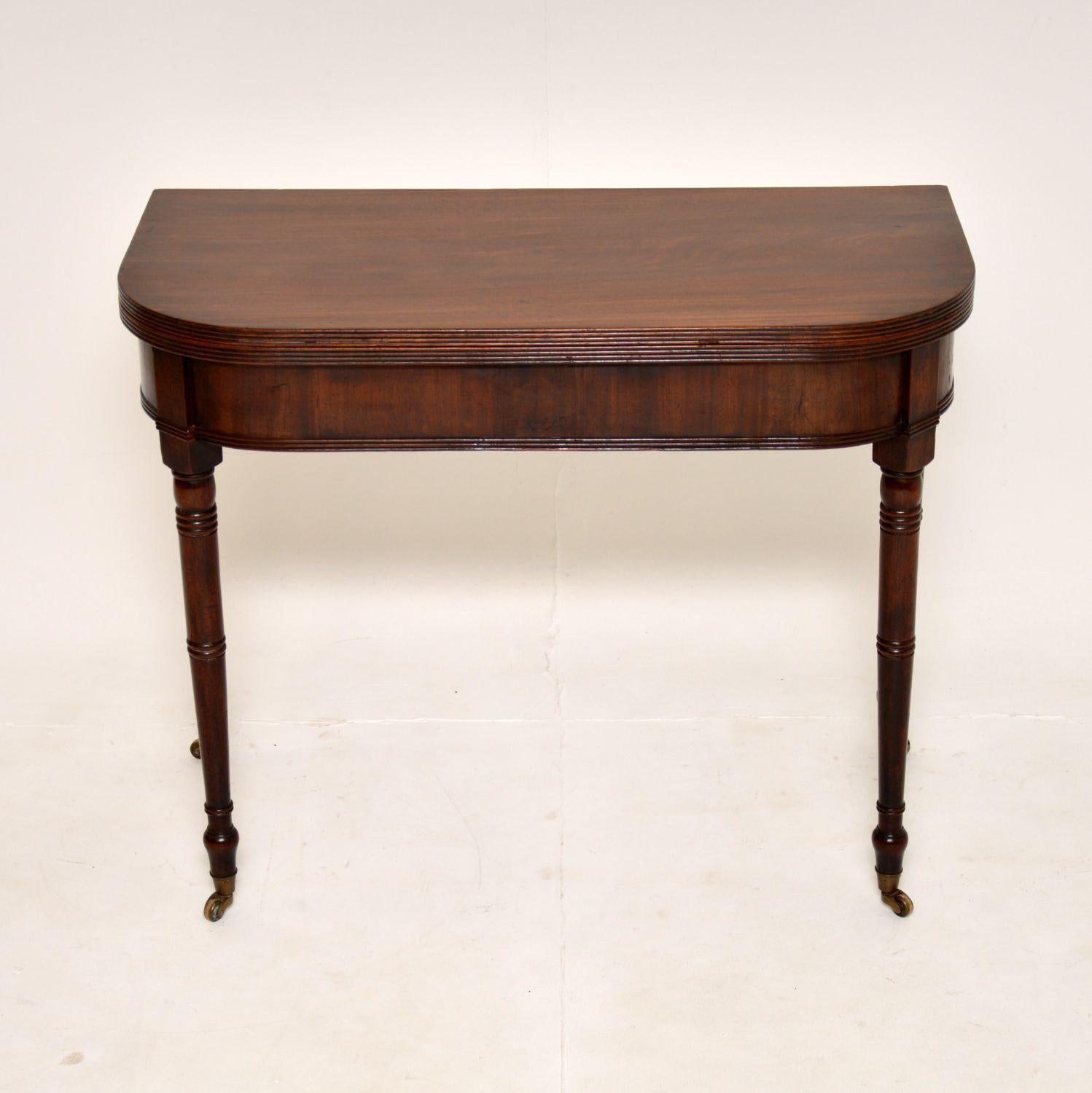 English Antique Georgian Console / Tea Table