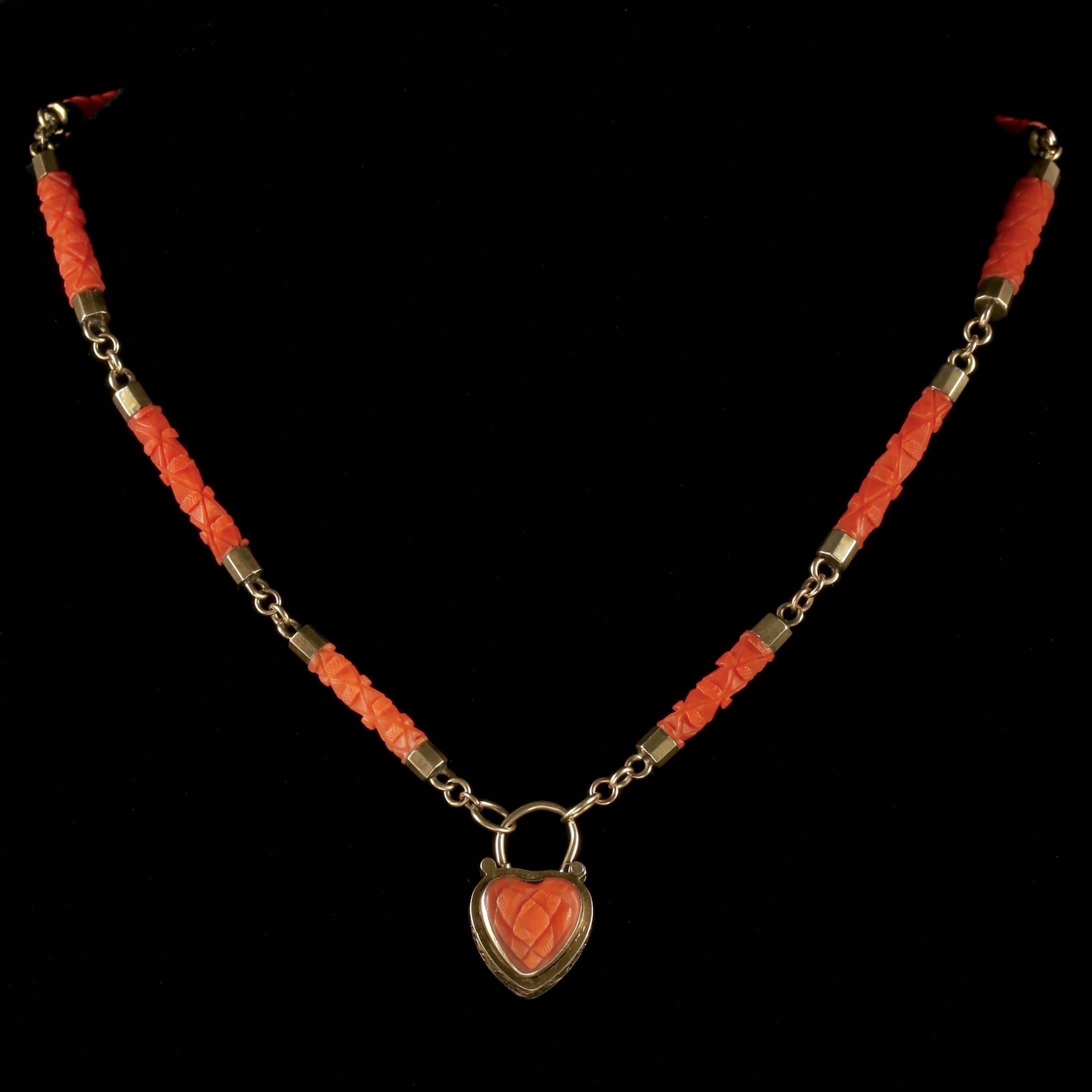 To read more please click continue reading below-

This fabulous antique Georgian 18ct Gold Coral locket necklace is Circa 1780. 

Due to its age, Georgian jewellery is quite rare, with some pieces almost three hundred years old. From 1714 until