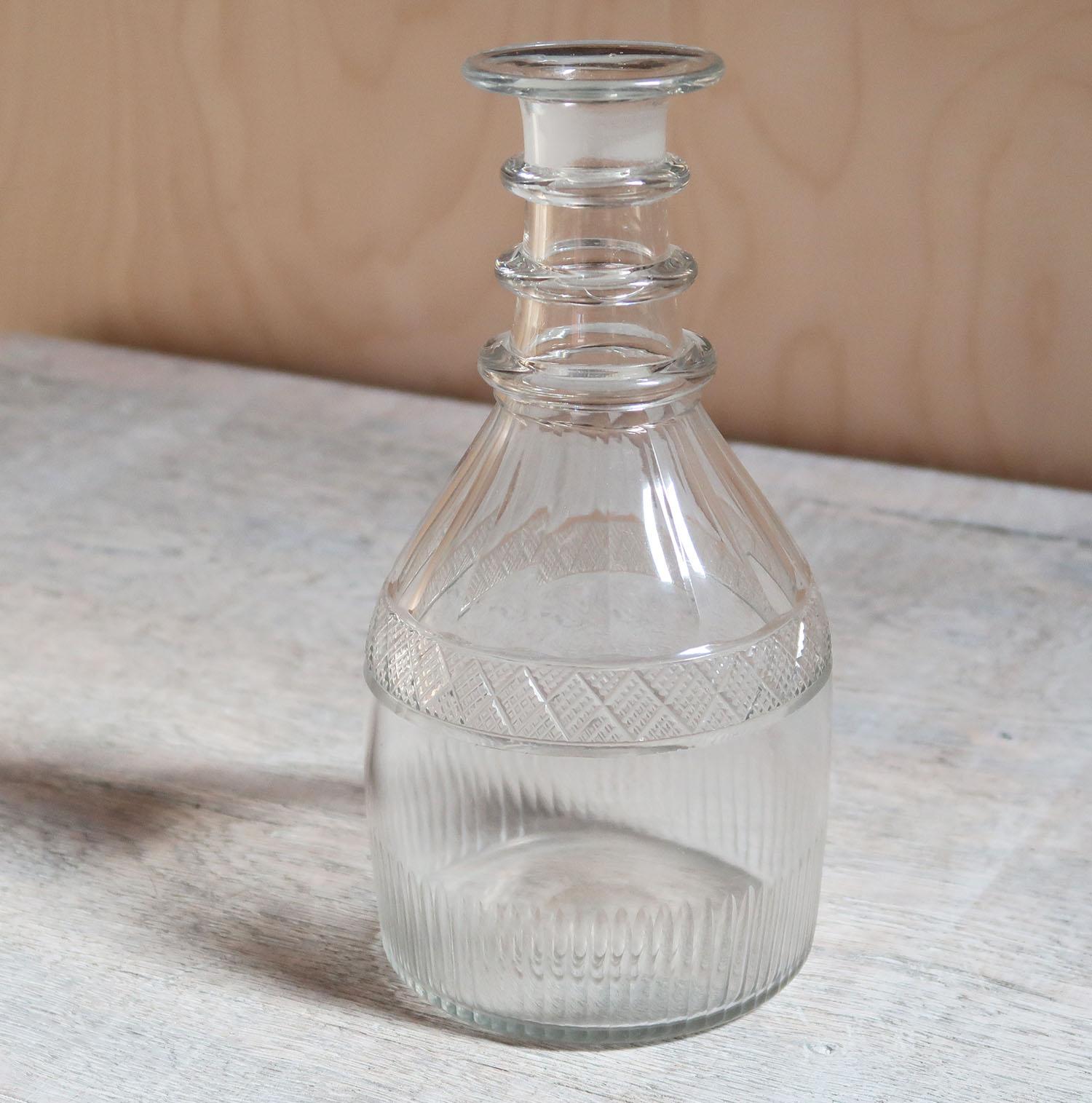 Other Antique Georgian Cut Glass Carafe, English, C.1820 For Sale