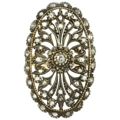 Antique Georgian Diamond Dinner Ring