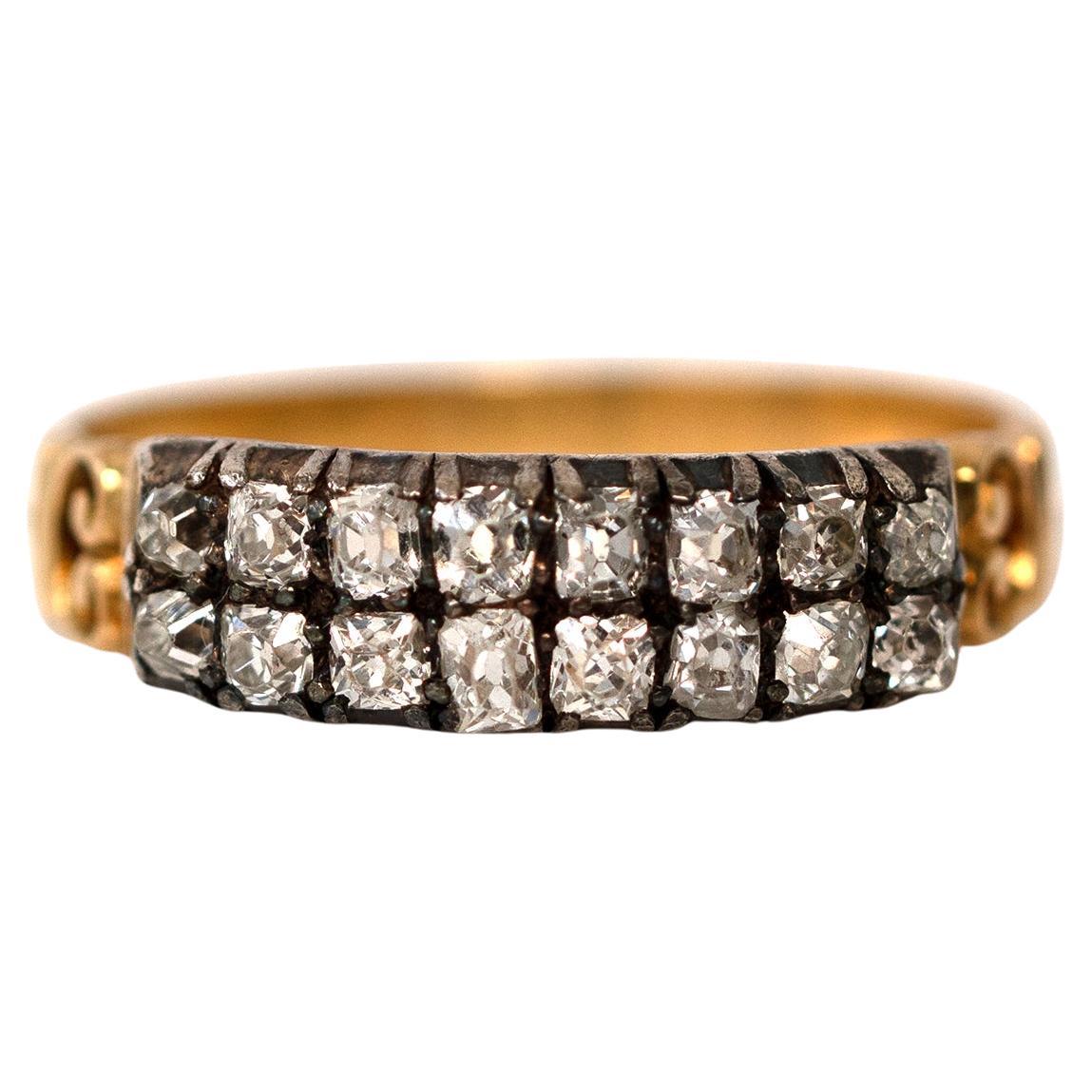 What is a double engagement ring?