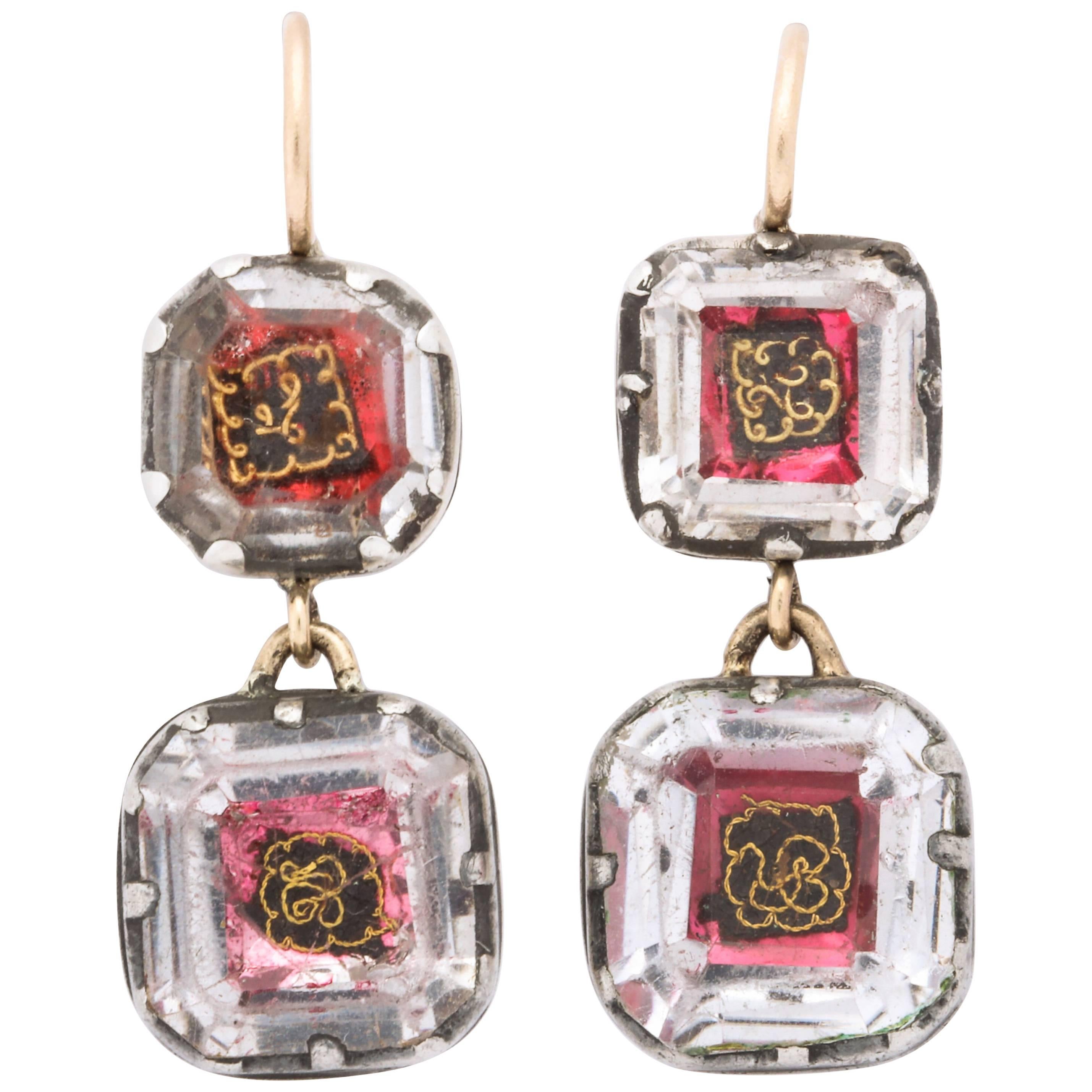 Antikes georgianisches Double Stuart-Kristall im Angebot