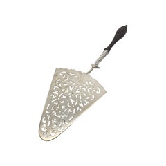 Antique Georgian Edward Aldridge II Sterling Silver Fish Slice Server #18208