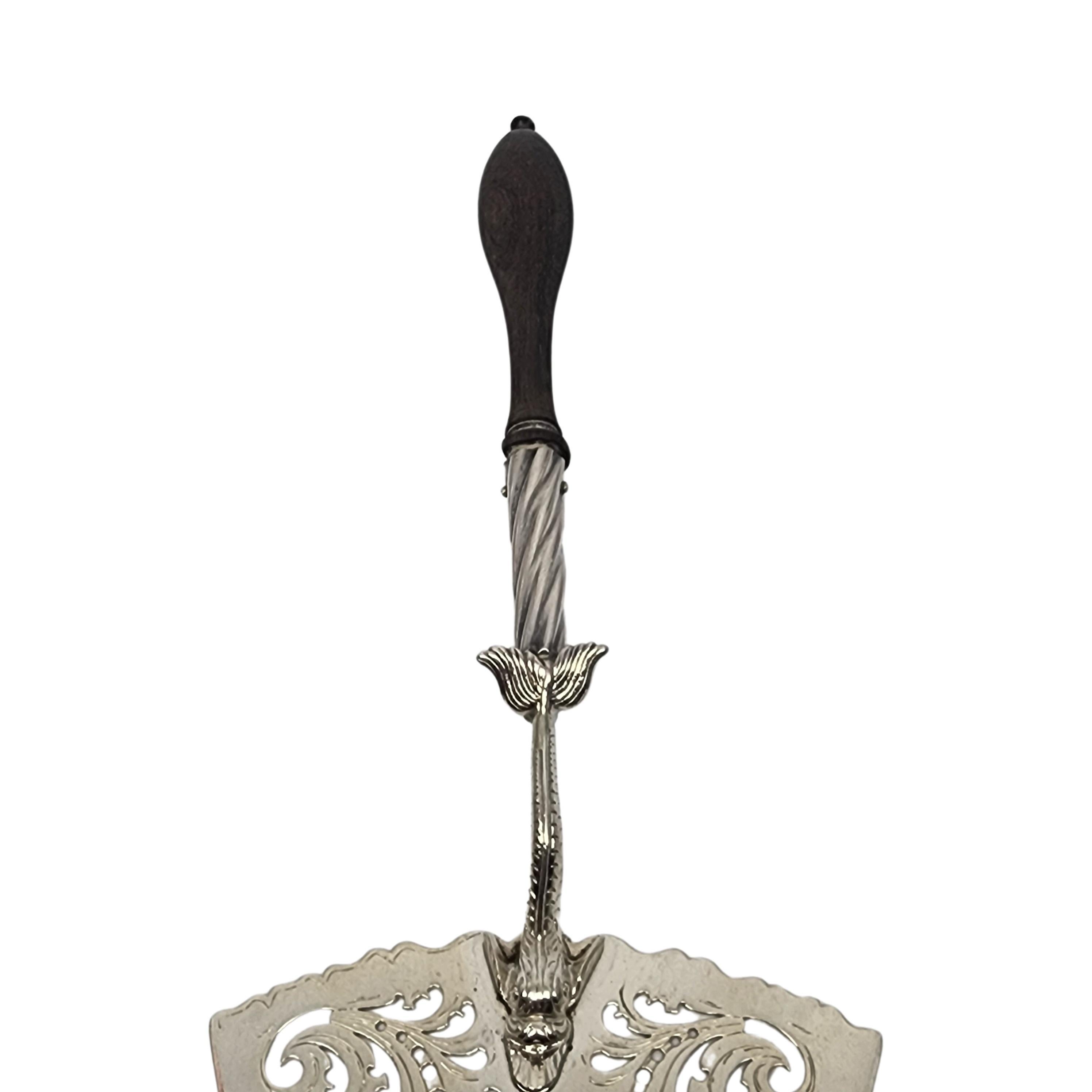 da uomo o donna Antico server a fetta di pesce in argento sterling georgiano Edward Aldridge II #18208 in vendita