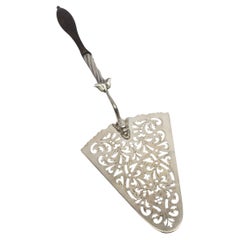 Antique Georgian Edward Aldridge II Sterling Silver Fish Slice Server #18208