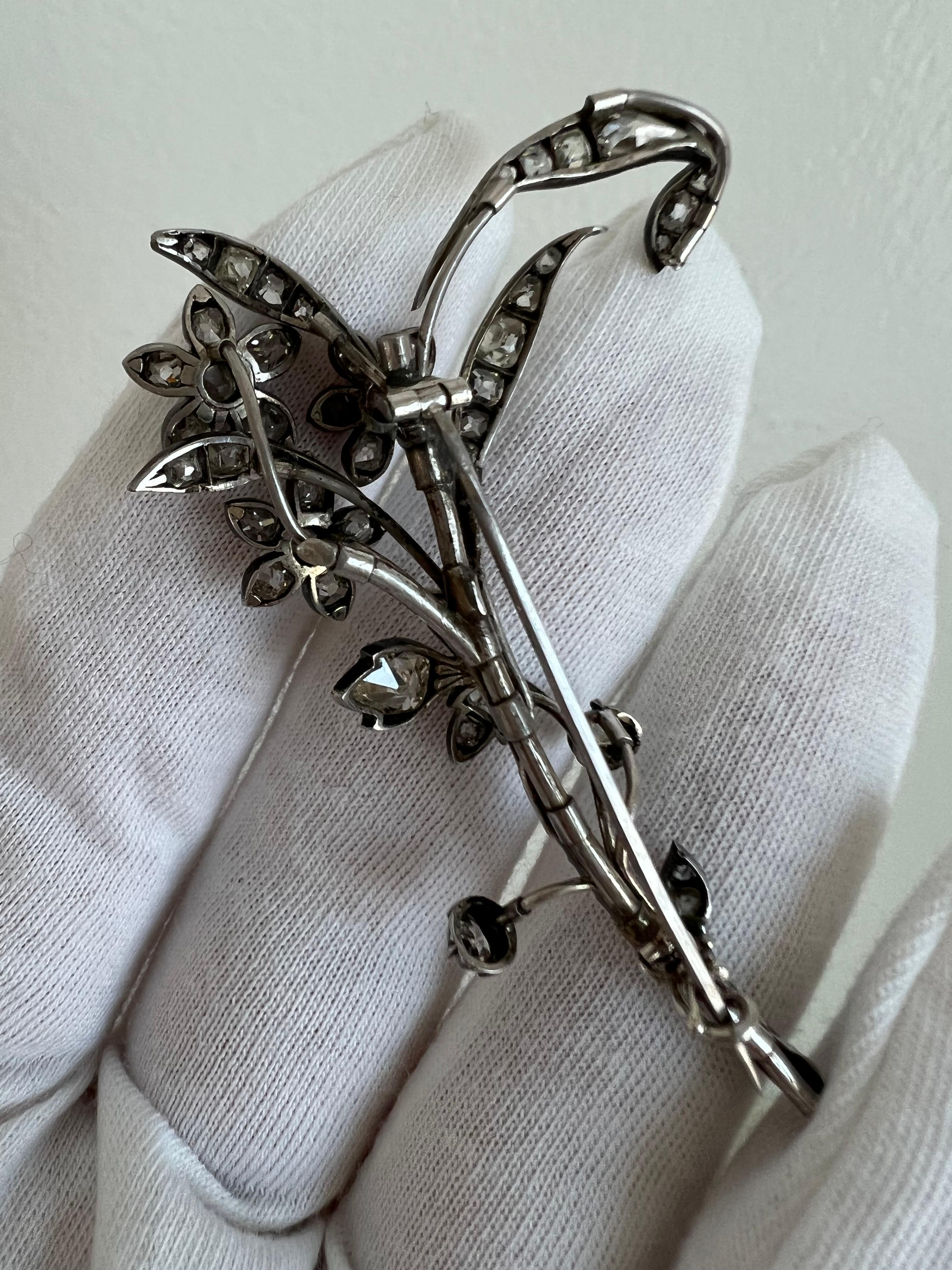 Ummmm, WOW!!! This piece just SLAYS IT. And while I'm all about #BRINGBACKTHEBROOCH, this can be worn as a pin, on a chain, or even as a hair ornament! Honestly you just don't find pieces like this anymore! 

Crafted in silver, the pin is a classic