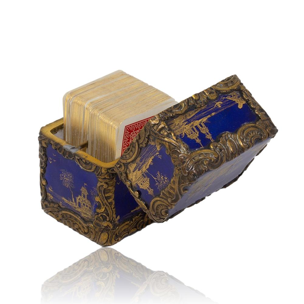 Antique Georgian English Chinoiserie Etui Nécessaire Card Case 3