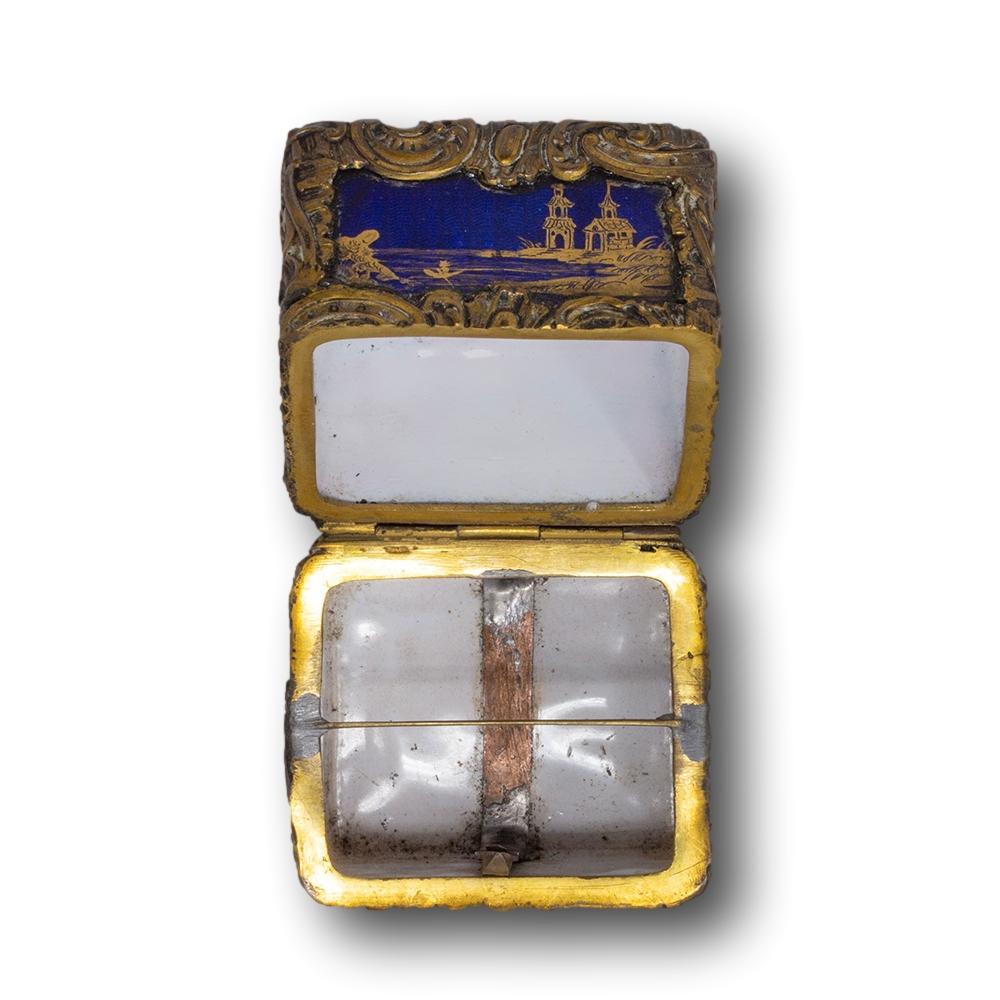 Antique Georgian English Chinoiserie Etui Nécessaire Card Case 6