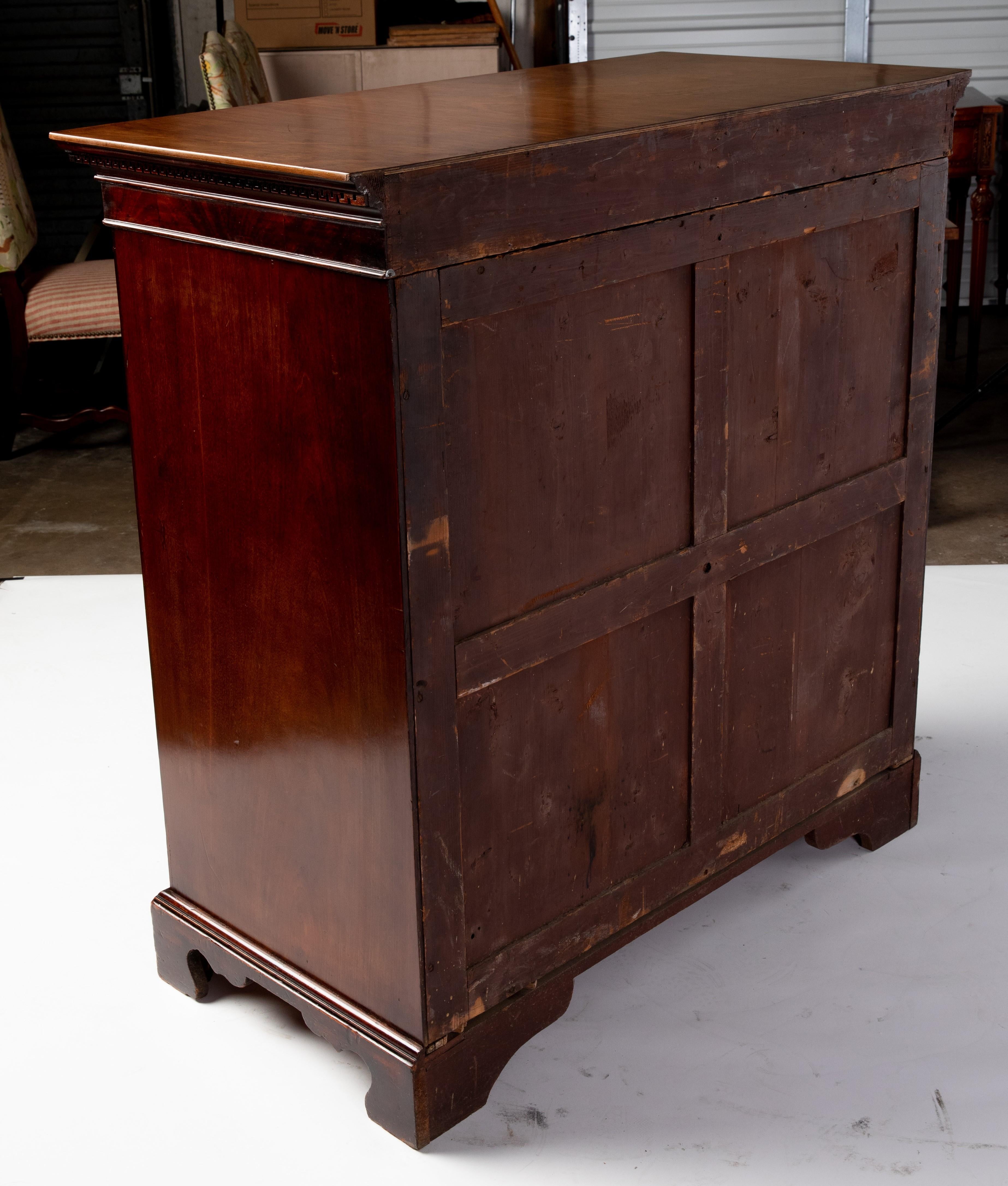 18th Century Antique Georgian Five Drawer Chest  For Sale