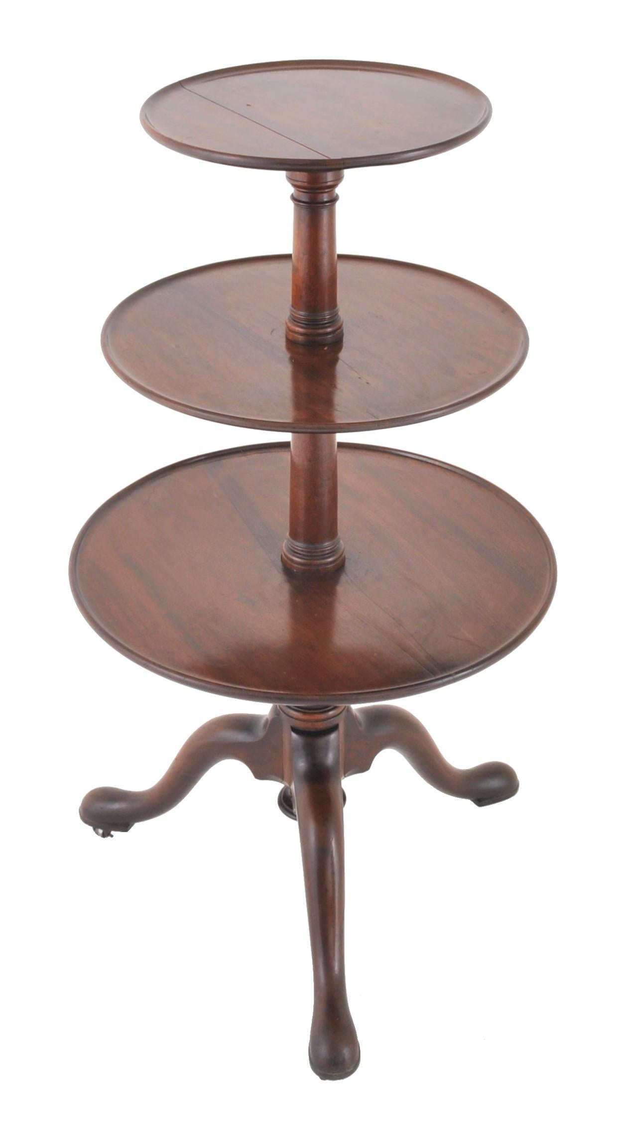 antique tiered table