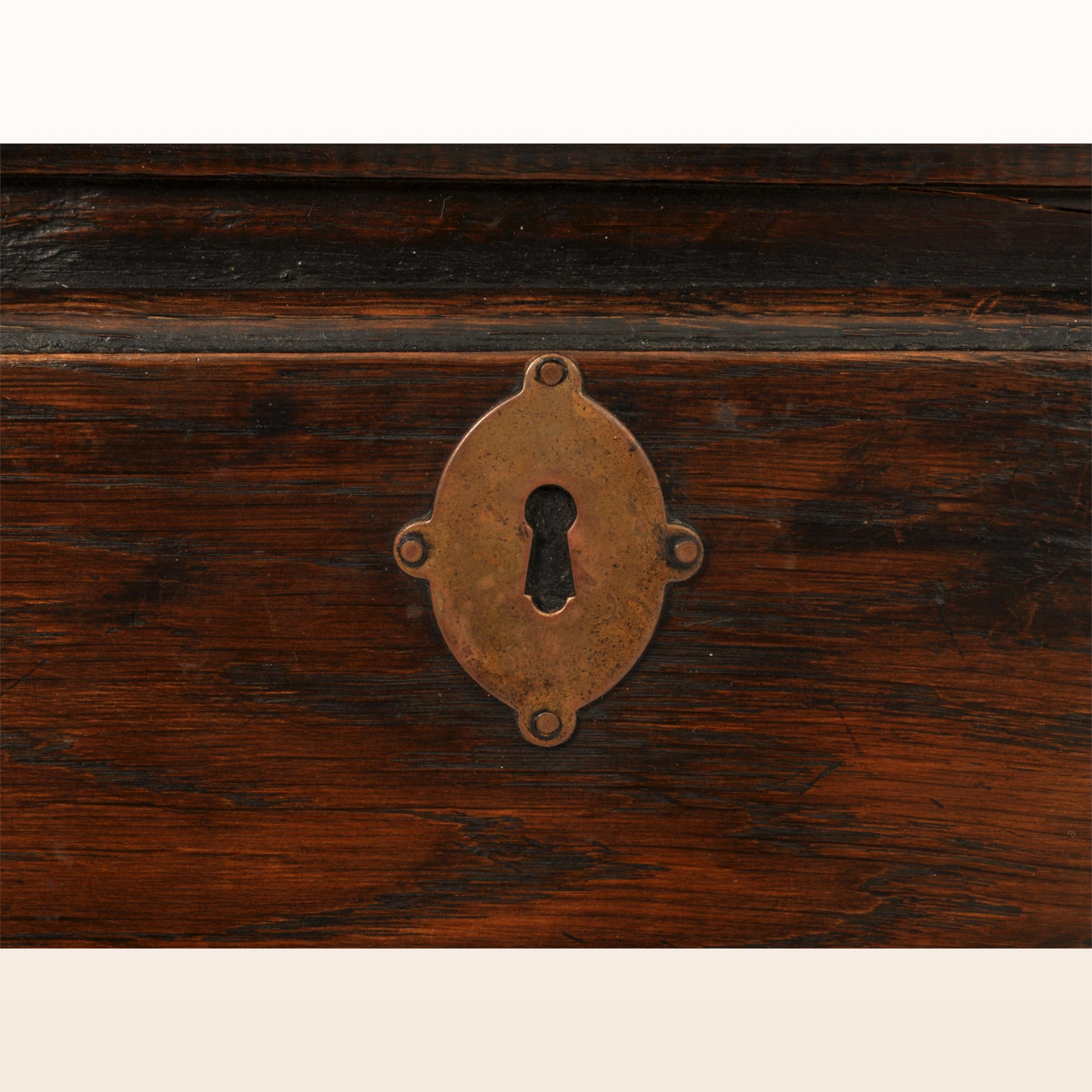 Antique Georgian George III Oak Welsh South Wales Dresser with Plate Rack, 1780 3