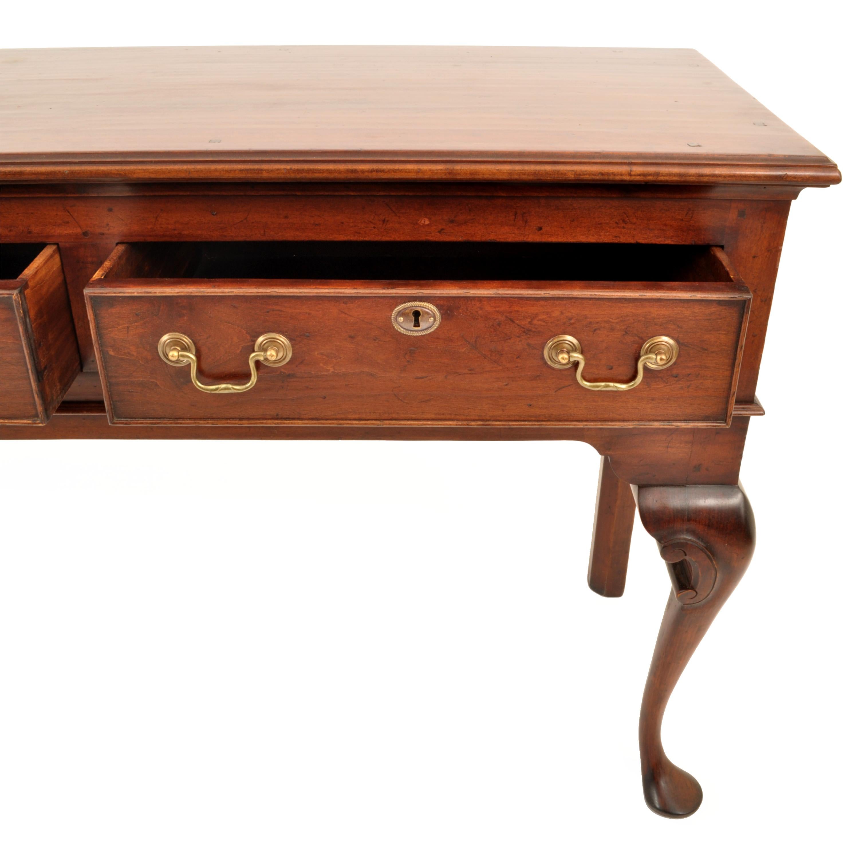 Antique Georgian George III Walnut Long Welsh Dresser Base Server Table, 1760 1