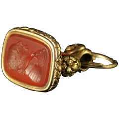 Antique Georgian Gold Shakespeare Seal Fob